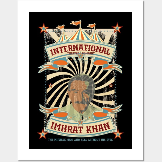 The Wonderful Story of Henry Sugar - Imhrat Khan Poster Wall Art by Barn Shirt USA